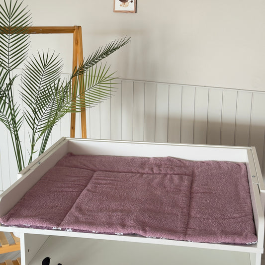 Alt Açma Setleri Mor Çiçek Desenli