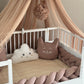 Personalized Crib Bumper Set  - Kahverengi